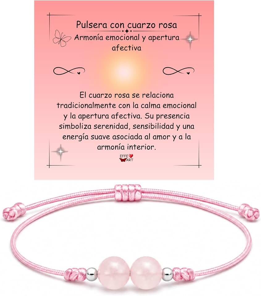 EFFEART ️Pulsera turmalina negra, pulsera ojo de tigre, pulsera amatista, pulsera mal de ojo, obsidiana, ojo turco y otras piedras naturales para hombres y mujeres. Incluye tarjeta explicativa.