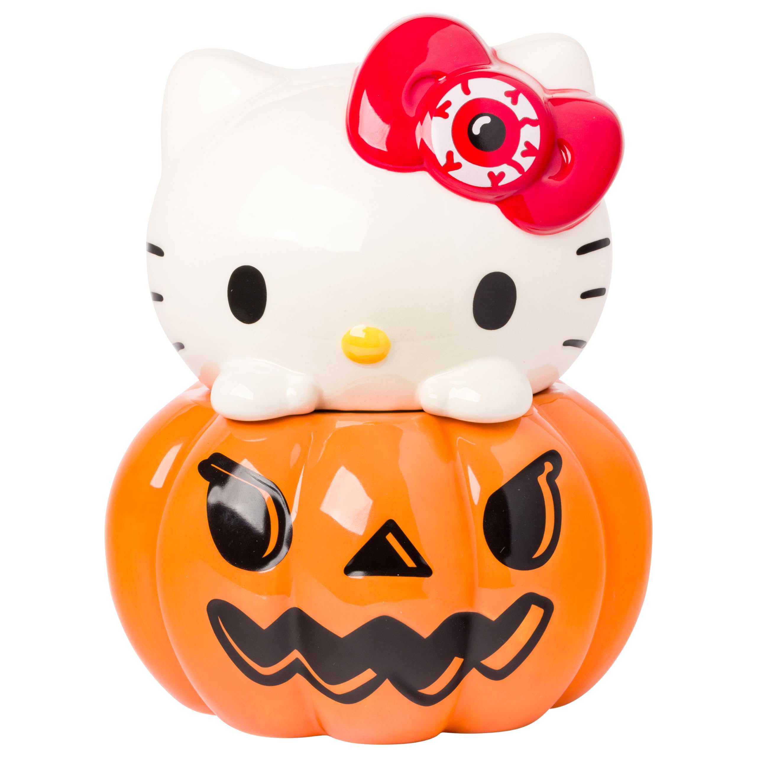 Amazon.com: Silver Buffalo Sanrio Hello Kitty Halloween Pumpkin