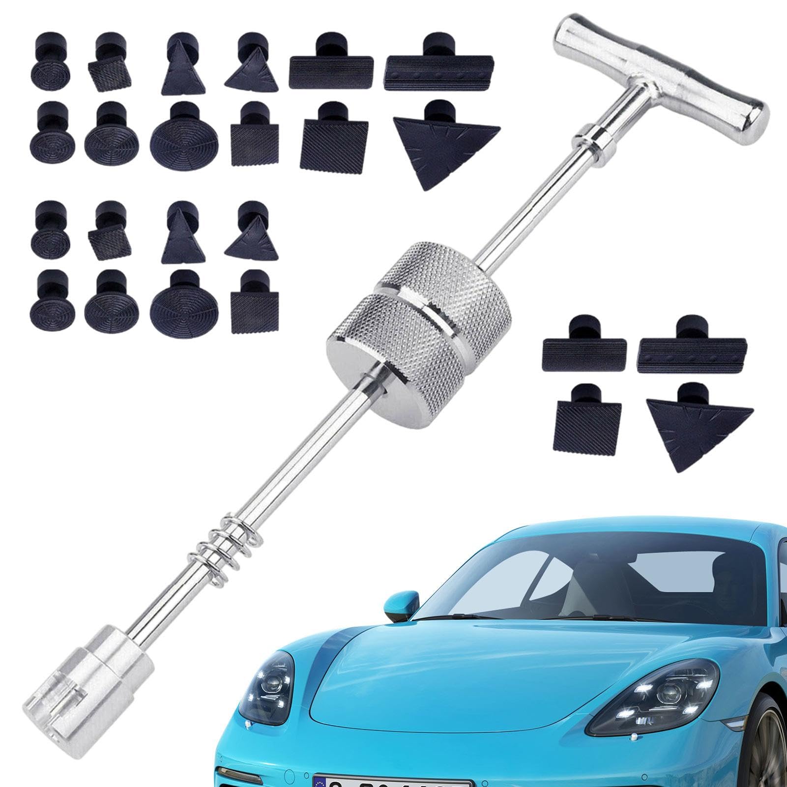 Outils de débosselage pour carrosserie : extracteur de bosses pour voiture et moto