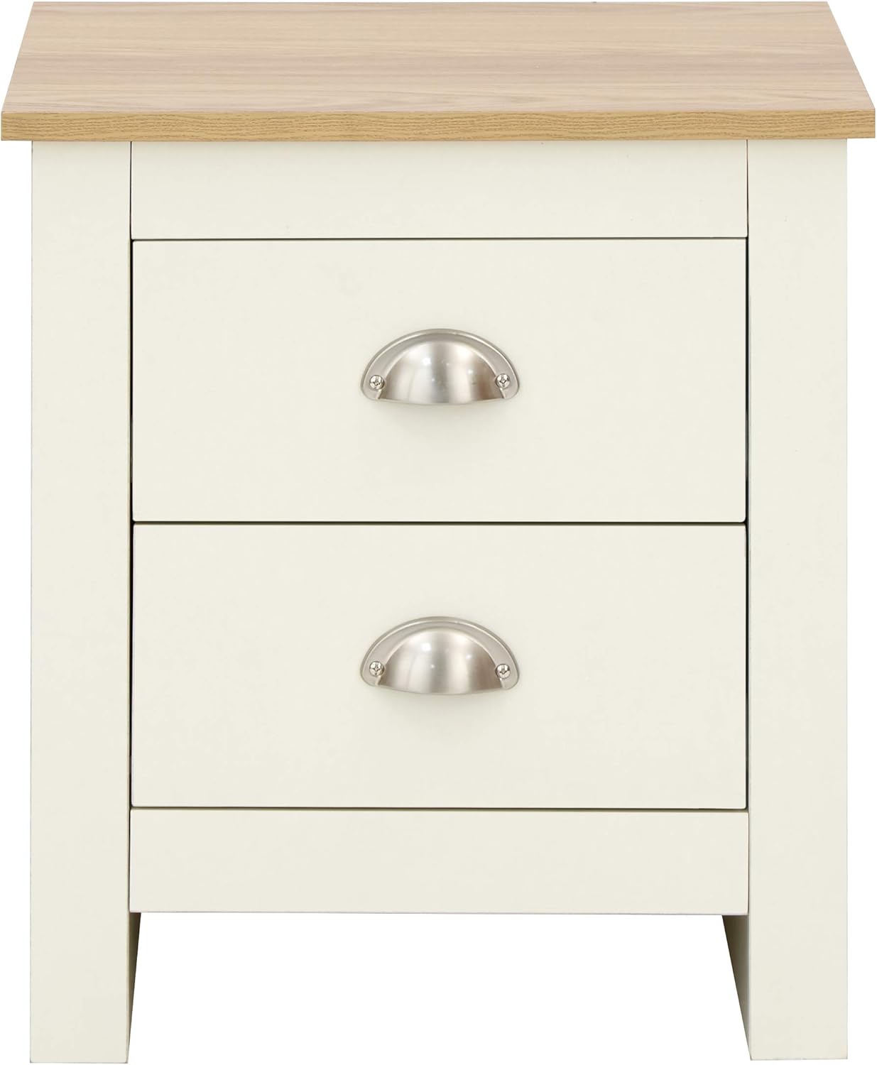 Lancaster Cream with Oak Top Bedroom Furniture – Wardrobes, Chest, Bedside (Bedside Cabinet) Lancaster Cream with Oak Top Bedroom Furniture – Wardrobes, Chest, Bedside (Bedside Cabinet)