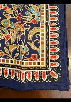 Amazon.co.jp: シルクスカーフ シンガポール航空 サロンケバヤ