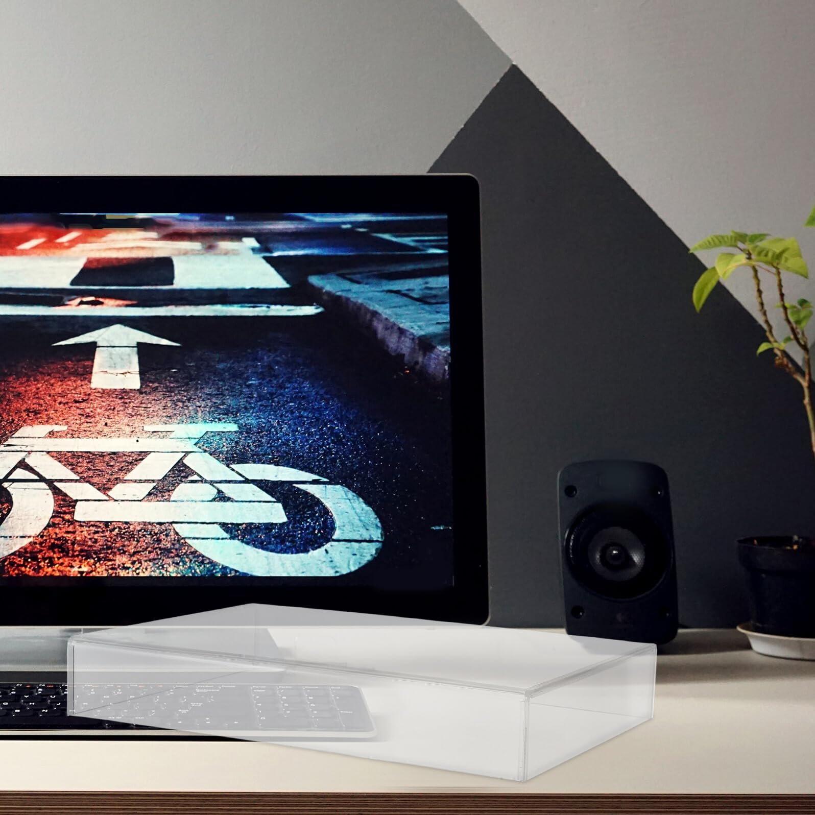 Copritastiera in Acrilico Trasparente Resistente a Liquidi e Polvere per Computer Portatile, Copertura Protettiva Facile da Pulire per Studenti e Ufficio