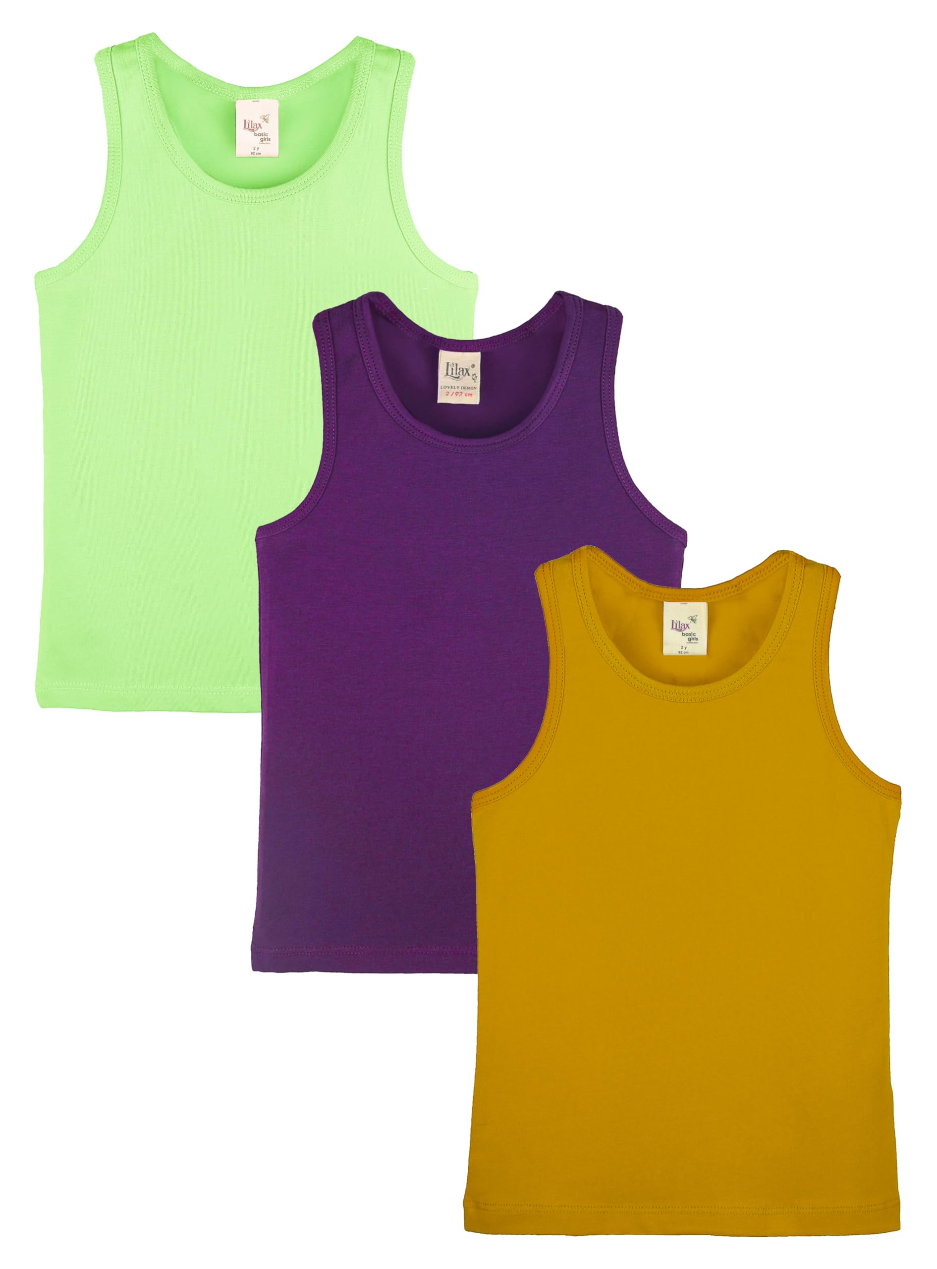 Lilax Girls' Racerback Tank Top
