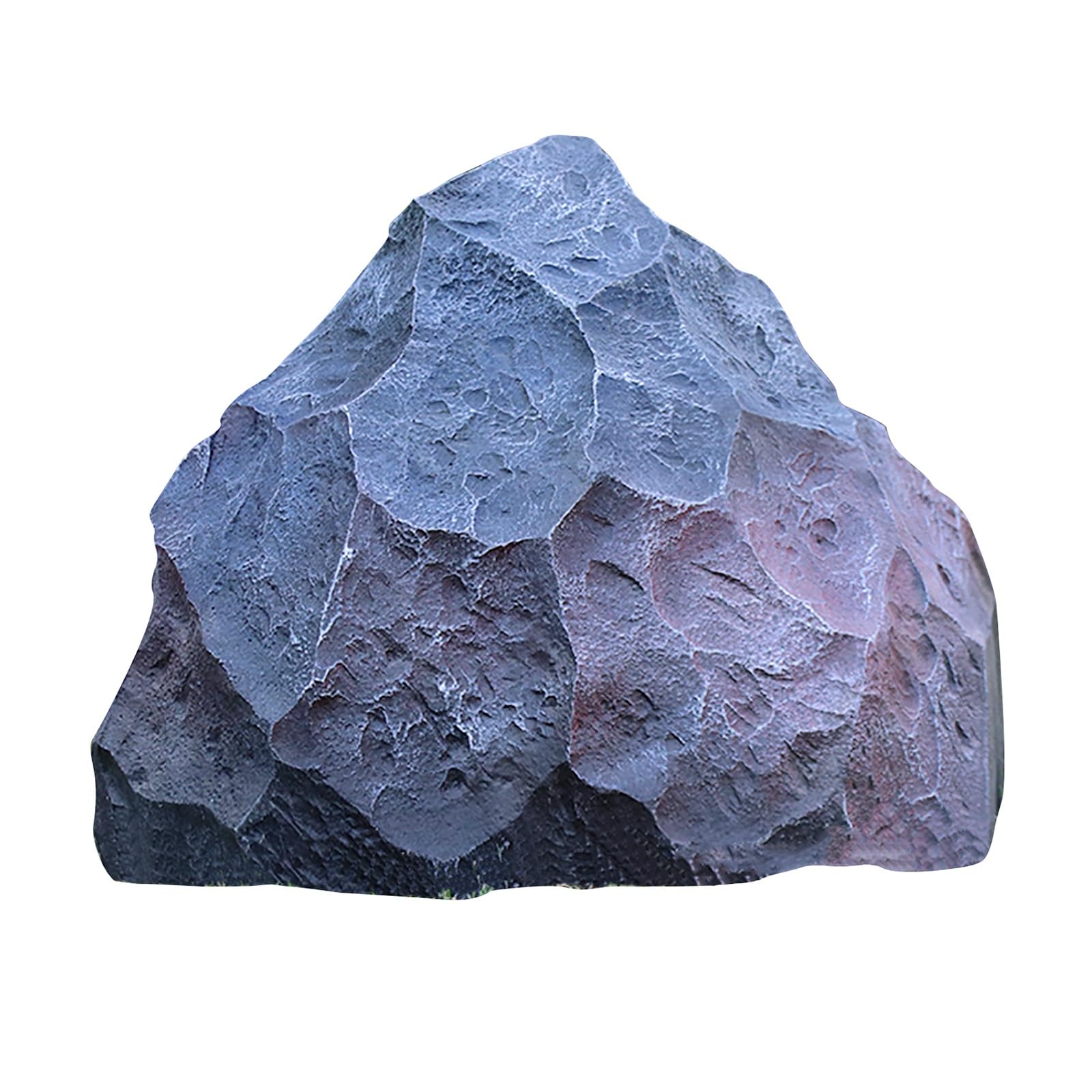 Extra Large Artificial Rock Well Pump Cover, Outdoor Landscaping with Fiberglass Simulation Landscape Fake Boulder(58x58x50cm/22x22x19in)