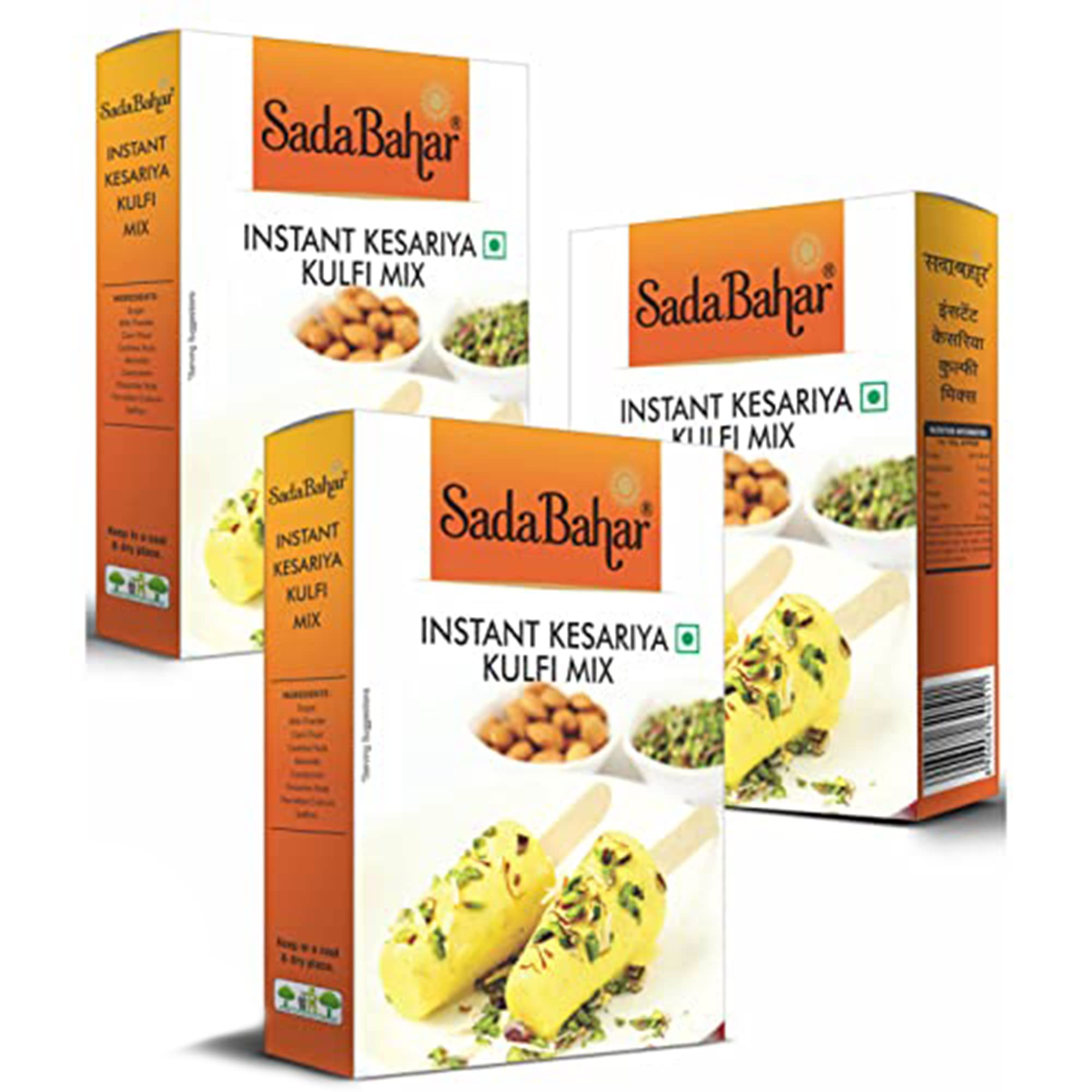 Sadabahar Masale Instant Kesariya Kulfi mix | Pack of 3 | 100 Grams Each (Total 300 Gram) (B08D6KTXRN) Amazon Price History, Amazon Price Tracker