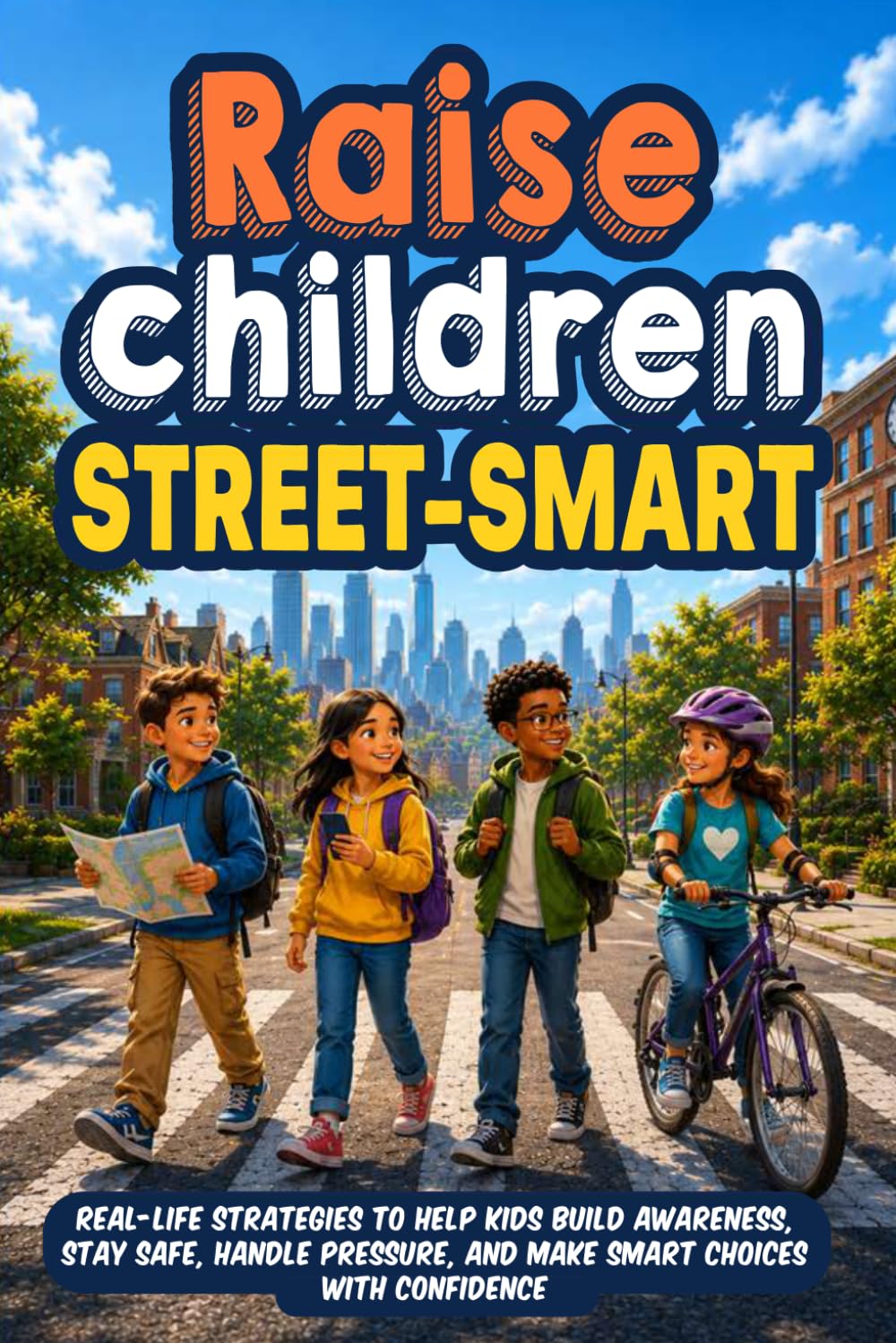 Raise Children Street-Smart: Real-Life Strategies to Help Kids Build Awareness, Stay Safe, Handle Pressure, and Make Smart Choices with Confidence