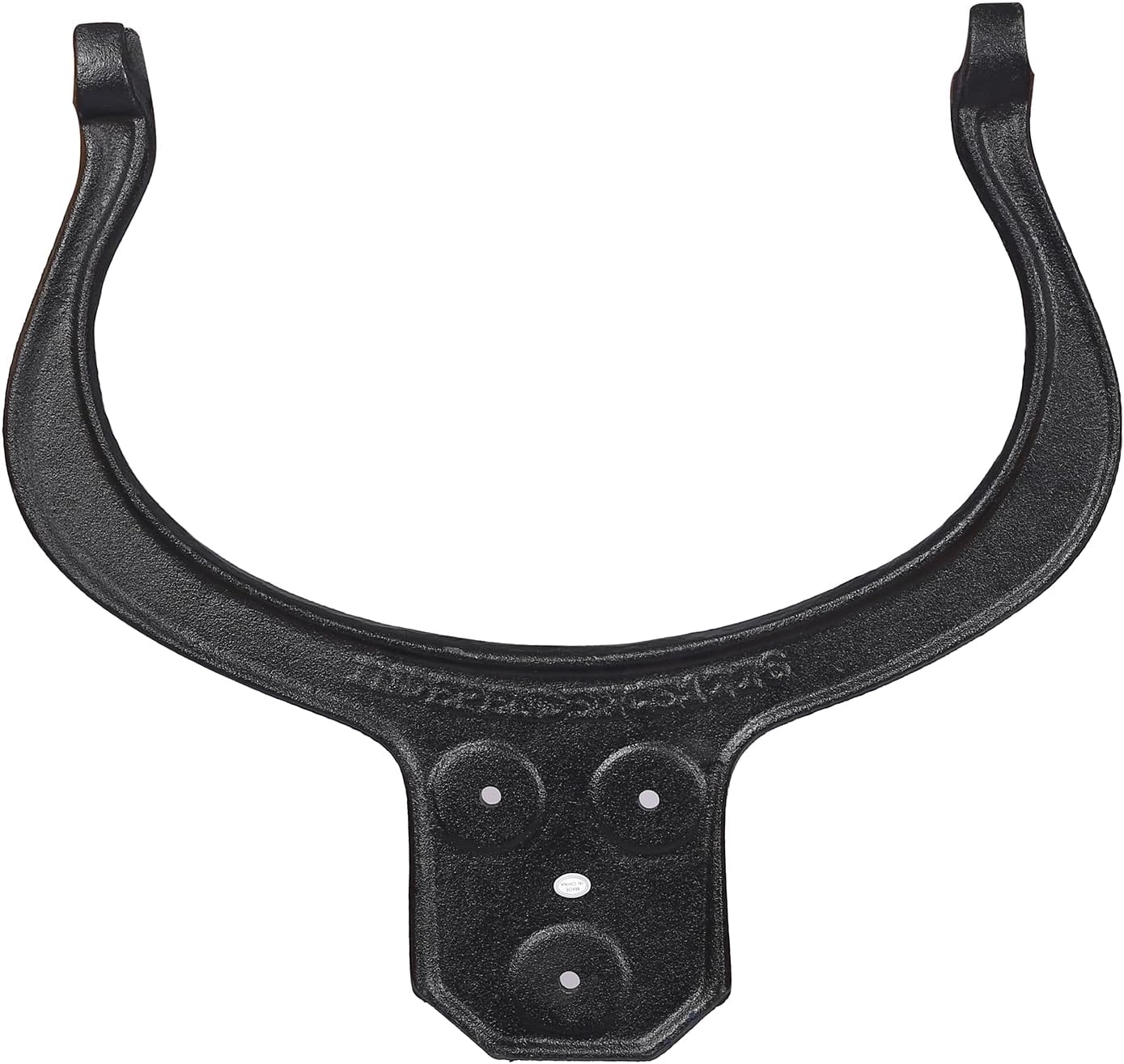 13.6'' Large Heavy Cast Iron Dinner Bell, 13.6 Inch Antique Vintage Style Farmhouse Door Bell, Large Cast Iron Bell for Outdoor Garden Backyard Liberty Farm Church School, Black