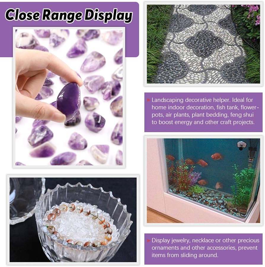 Amazon.com: Hilitchi 1lb Bulk Large Natural Tumbled Polished