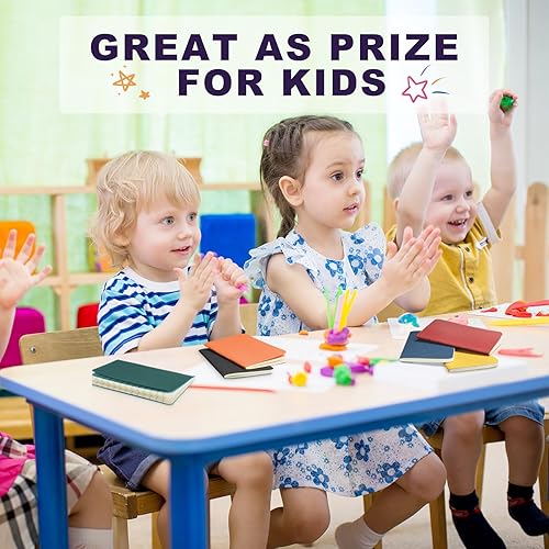 Miniatura 10 de Paquete de 30 cuadernos de bolsillo a granel de 2.5 x 4 pulgadas, mini cuadernos de billetera, cuadernos pequeños de colores, diarios forrados para