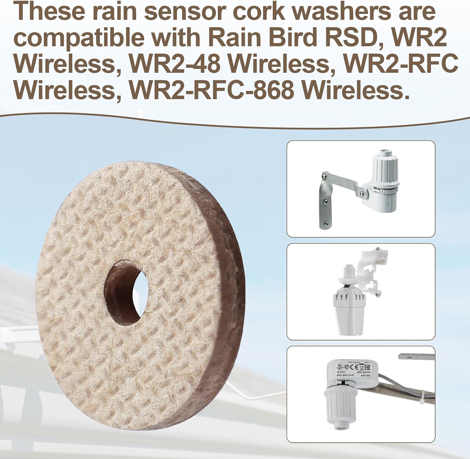 Rain Sensor Irrigation Hygroscopic Discs for Rainbird Wireless Rain Sensor