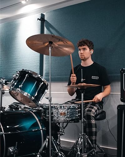 Miniatura 6 de CANGHPGIN Pantalones de vestir elásticos para hombre, corte ajustado, parte delantera plana, pantalones casuales cónicos