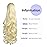 ShulaSHOP ponytail extension,22 claw clip hair extensions ponytail Long curly hair ponytail Extension Natural Looking Synthetic Hairpiece for Women Bleach Blonde