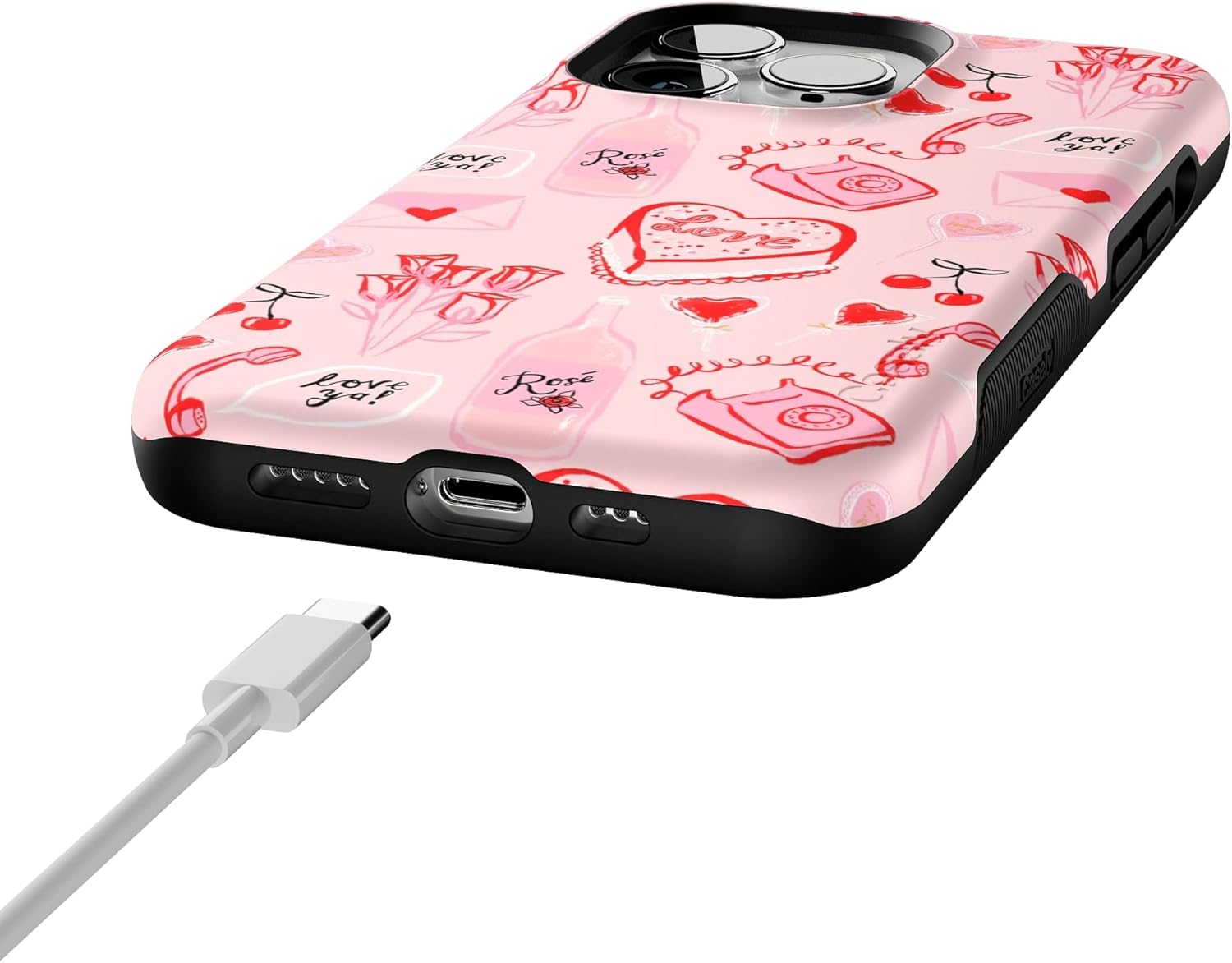 Casely iPhone 13 Pro Case | That's Amore | Valentine's | Bold Protective Design | Compatible with MagSafe