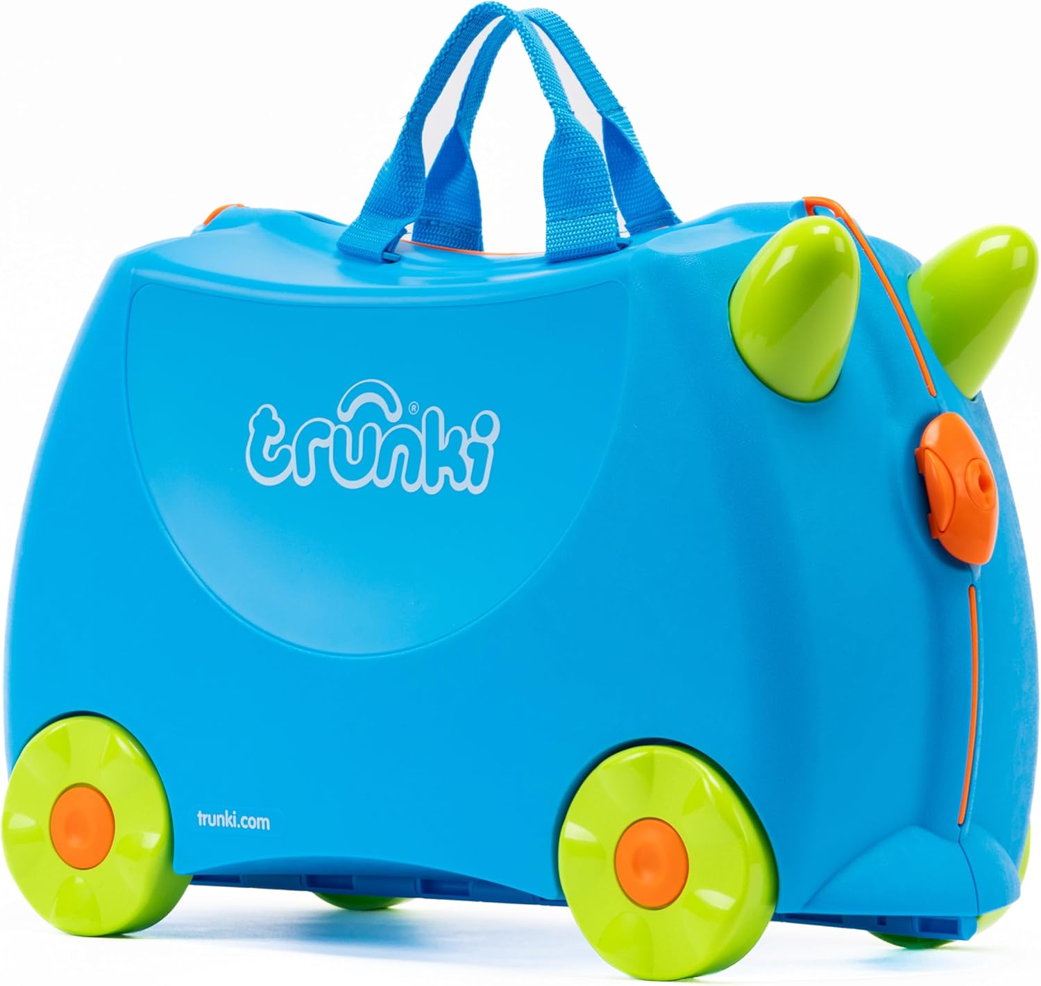 Trunki Children’s Ride-On Suitcase and Kid’s Hand Luggage | Ideal Toy Gift for 3 Year Old Boys : Terrance (Blue) Trunki Children’s Ride-On Suitcase and Kid’s Hand Luggage | Ideal Toy Gift for 3 Year Old Boys : Terrance (Blue)