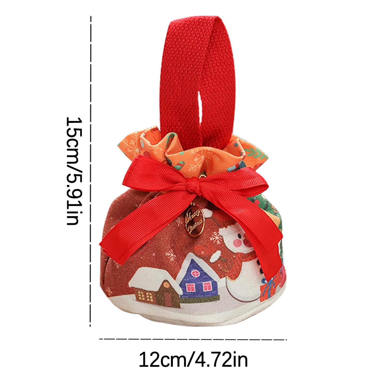 Sacchetti per dolcetti natalizi, sacchetti per natalizie Borsa natalizia