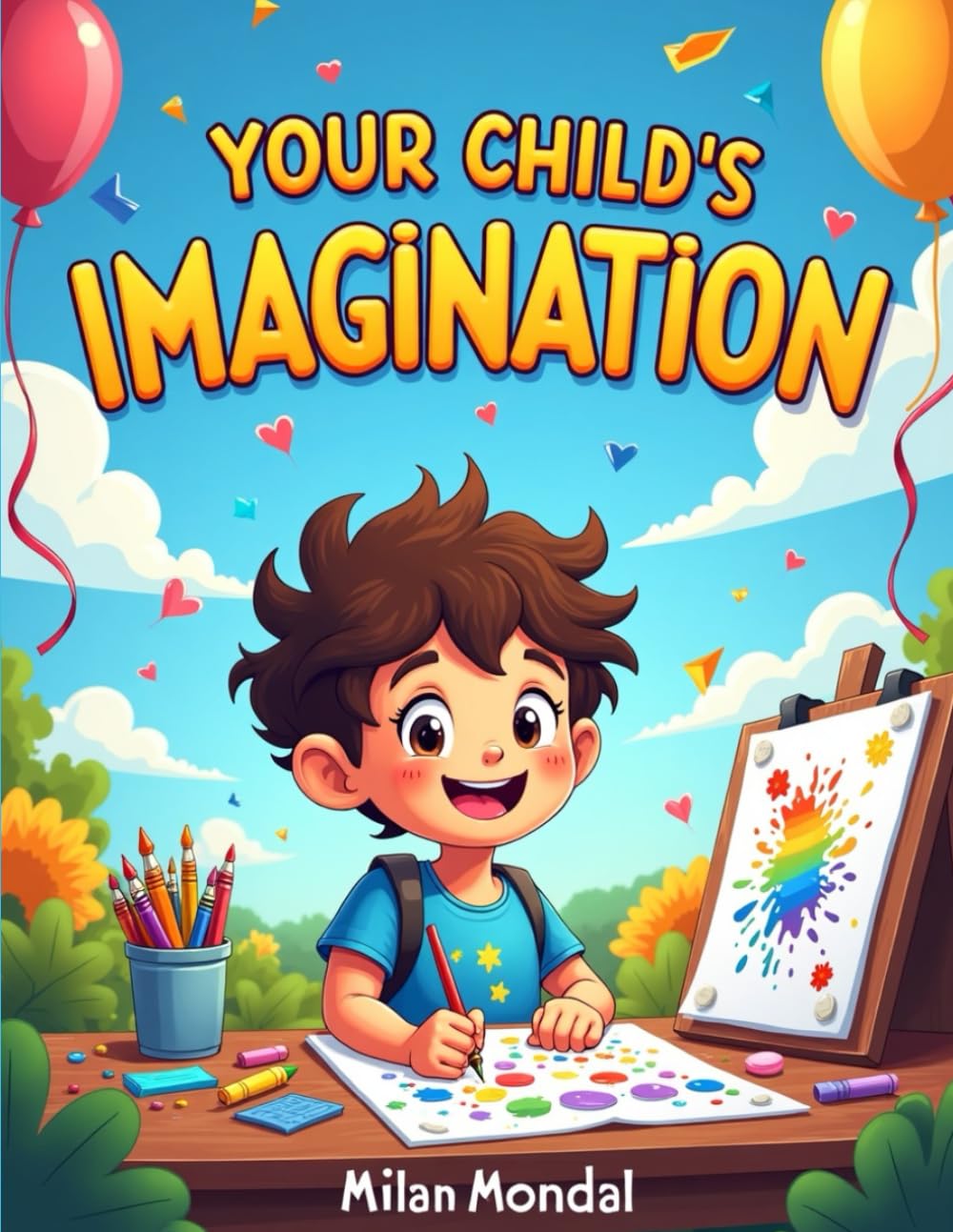 Your Child’s Imagination: A Delightful Coloring Book Filled with Cute and Creative Scenes for Kids Ages 4–8