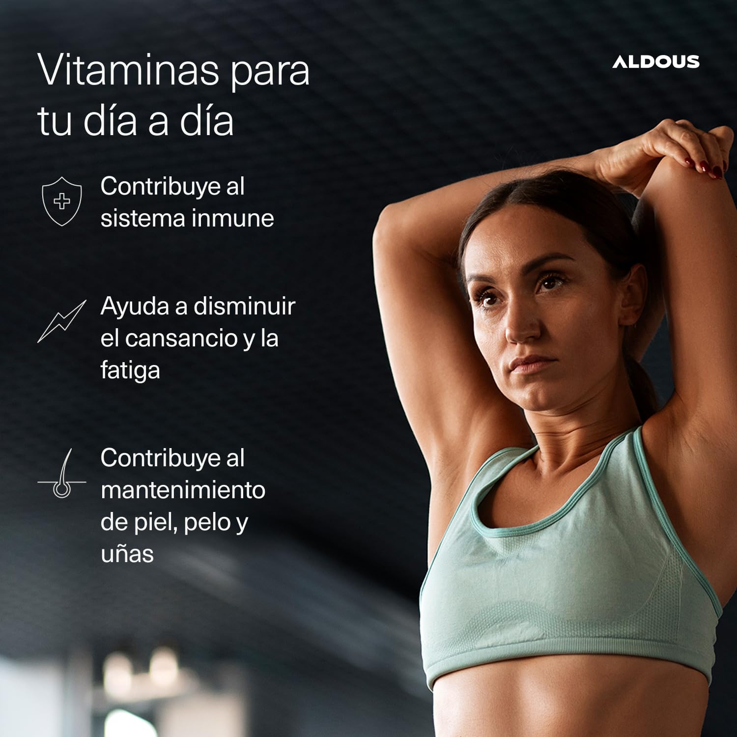 Multivitaminas Mujer y Hombre - 500 comprimidos + 1 año - Multivitaminico: Vitamina C, D, E, A, Vitaminas B, Biotina, Acido Folico, Calcio, Zinc, Selenio - Complejo Vitaminico Completo - ALDOUS