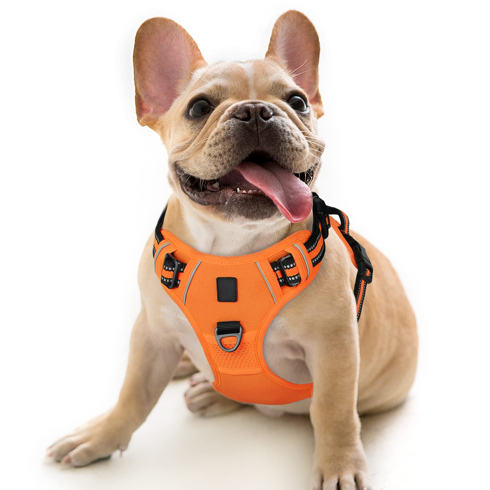 Dog Harness Waldseemuller Dog Harness for Large Dogs no Pull,Harness Medium Size Dog 4 Buckles Easy Walk Harness,No Pull Harness for Small to Extra Large Dog,Puppy Harness for Puppy Training