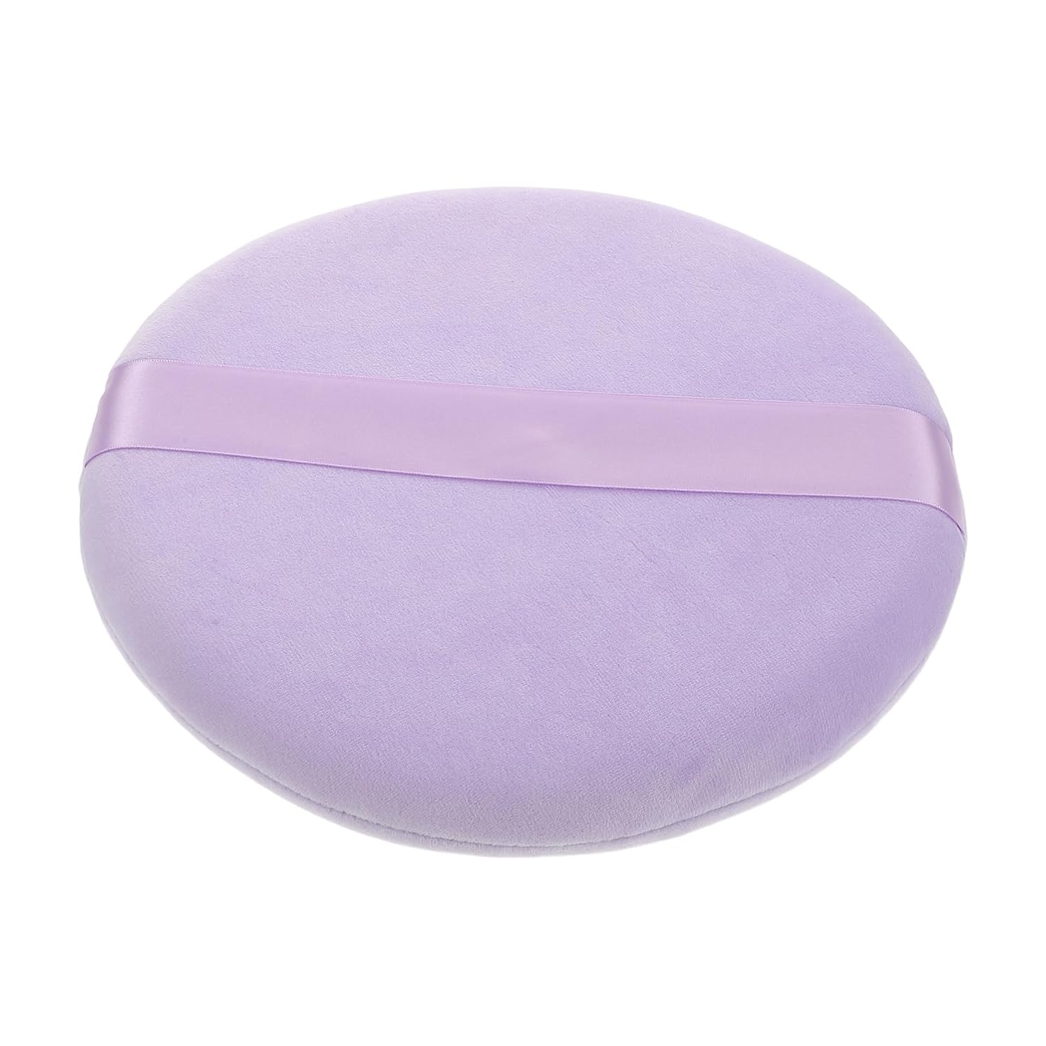 VICASKY Large Crystal Velvet Powder Puff for Body Powder Oversized Soft Applicator for Sensitive Skin Elegant Lavender Design High Density Absorption Easy to Clean Mess Makeup Application