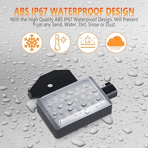 Miniatura 2 de POPMOTORZ Kit de lámpara de luz de cortesía bajo el capó compatible con Dodge Ram Charger, Jeep Wrangler Grand Cherokee Concorde Dakota lámpara de