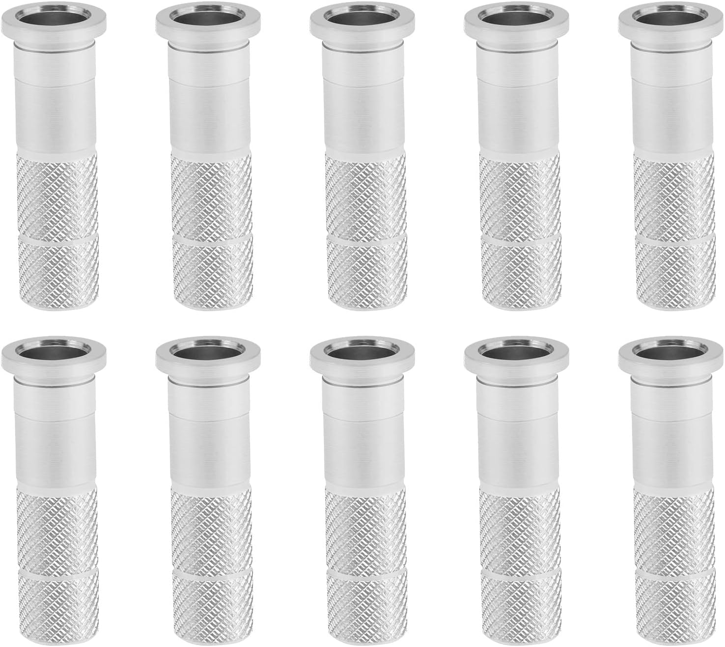 Pack of 30 Arrow Insert Base 6.2 mm Aluminium Archery Base Inserts Replacement for Target Practice Arrow Shaft Accessories