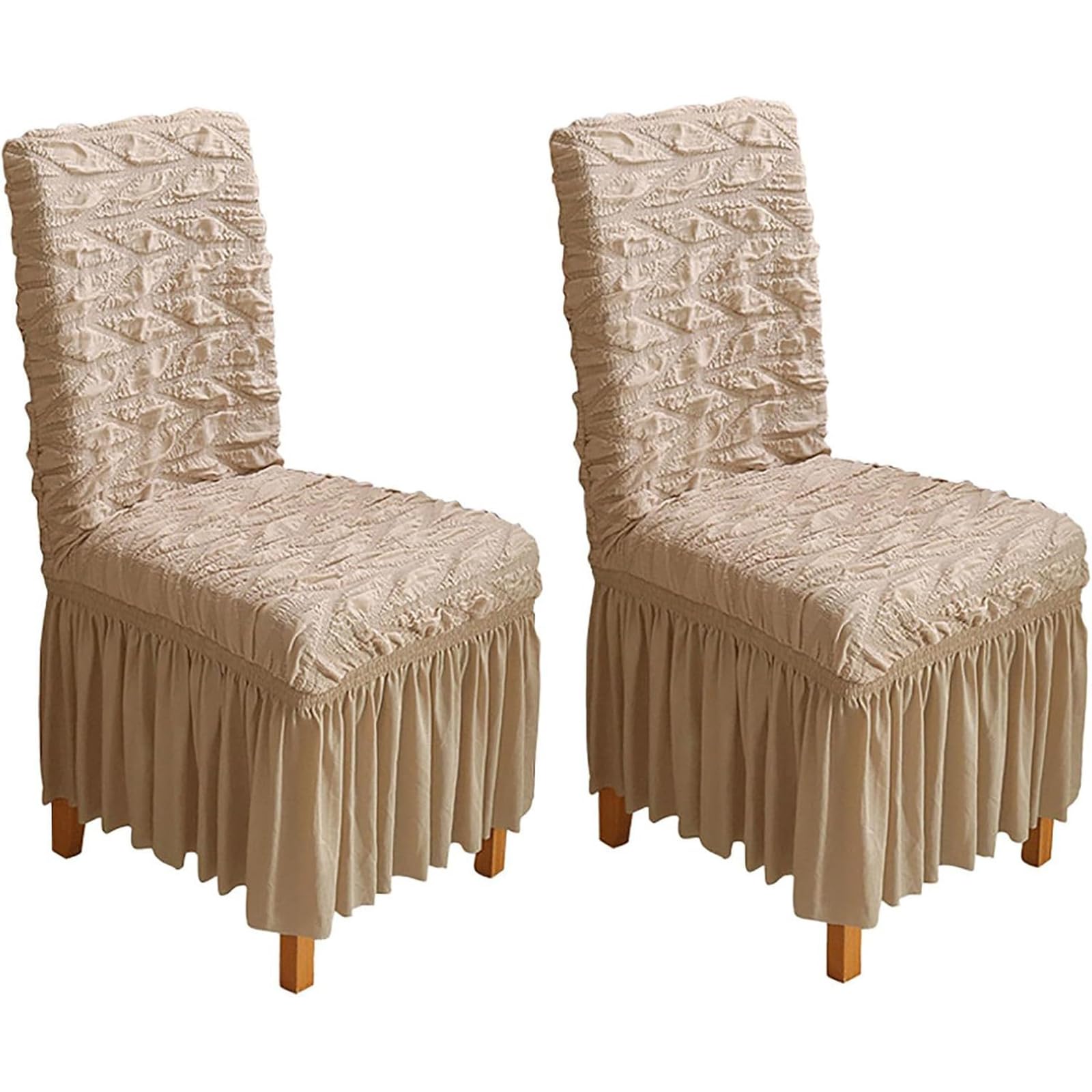 Housse de chaise de salle à manger anti-usure, lot de 2 solutions pour protéger vos sièges standard