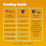 PEDIGREE Vitality+ Dry Food for Adult Dogs, Roasted Chicken & Vegetable Flavour, 100% Complete and Balanced Nutrition, 20kg Bag
