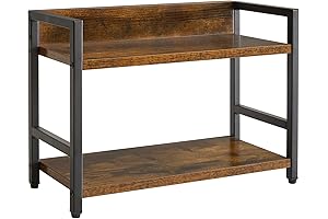 IBUYKE 2-Tier Spice Rack: Efficient Desk Storage Solution for Home and Office