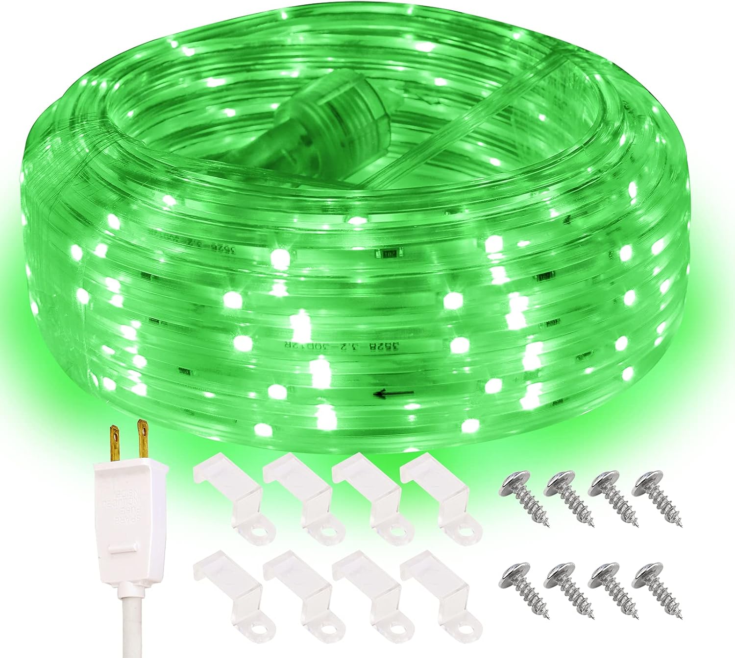 Areful Green Rope Lights, 16.4ft Waterproof LED Strip Light