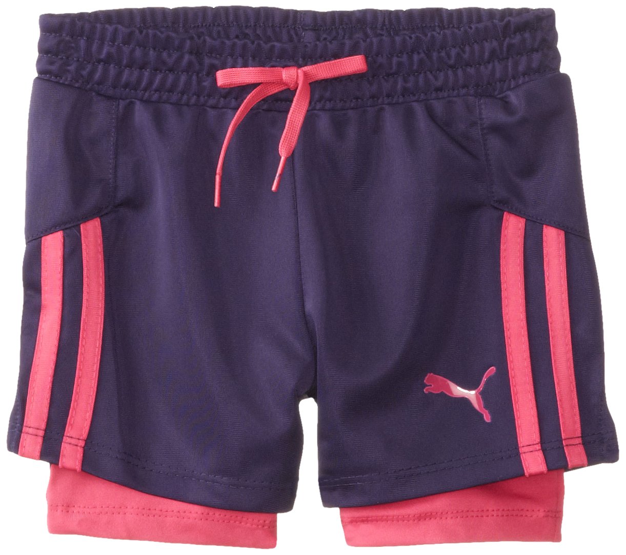 PUMA Little Girls' Soccer Short with Tapping