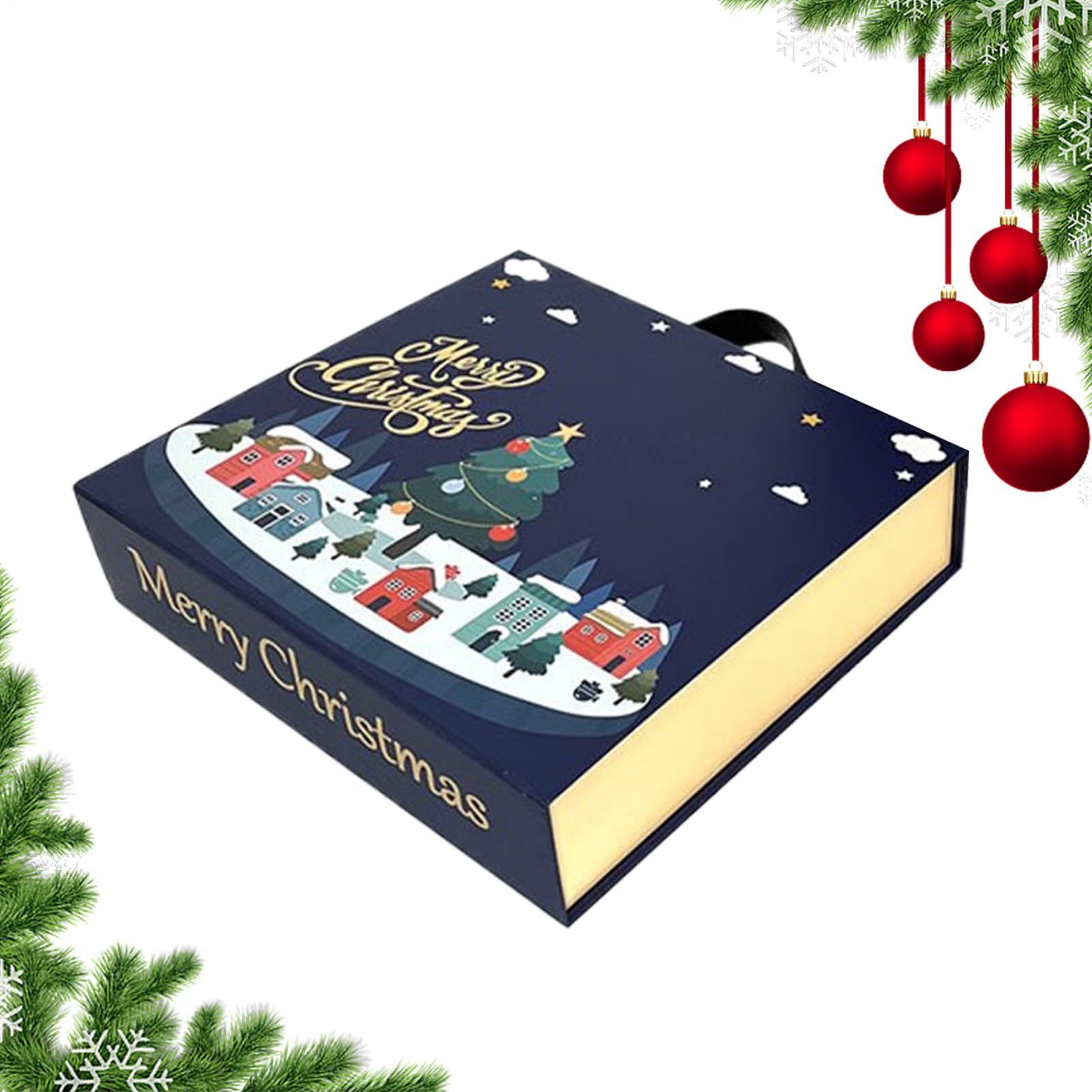 Conto alla Rovescia per il Natale Calendario Avvento Conto Alla Rovescia | Scatole 'Avvento Vuote da Riempire Per i Bambini e Bambine Ragazze Adolescenti Adulto