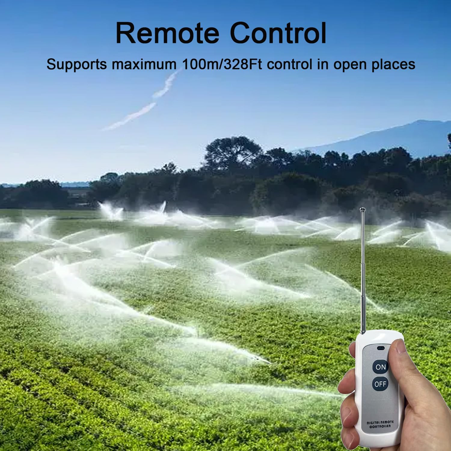 Interruptor inteligente WiFi de 12 V, relé de 12 V/24 V/48 V/10 A con 328 pies de largo alcance, control remoto de encendido/apagado para coche, motor, lámparas, luces LED, ventiladores