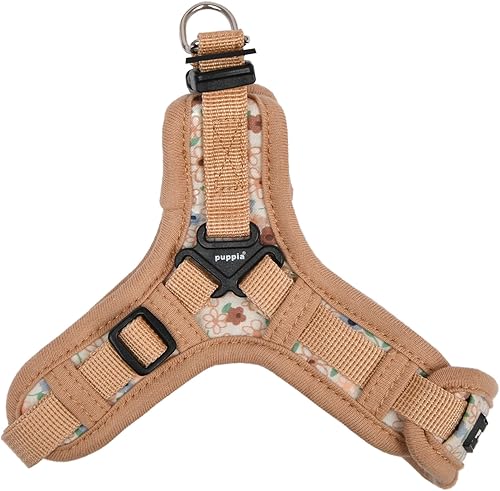 Miniatura 6 de Puppia Arnés para perro tipo X de primavera y verano, beige_egon, talla S