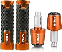 Vista 10 de 7/8'' 22mm Motorcycle Handle Bar Grips Handlebar Grip Ends for Benelli Leoncino 500 TRK 502X TNT 125 300 502C BN 302 125 BN125