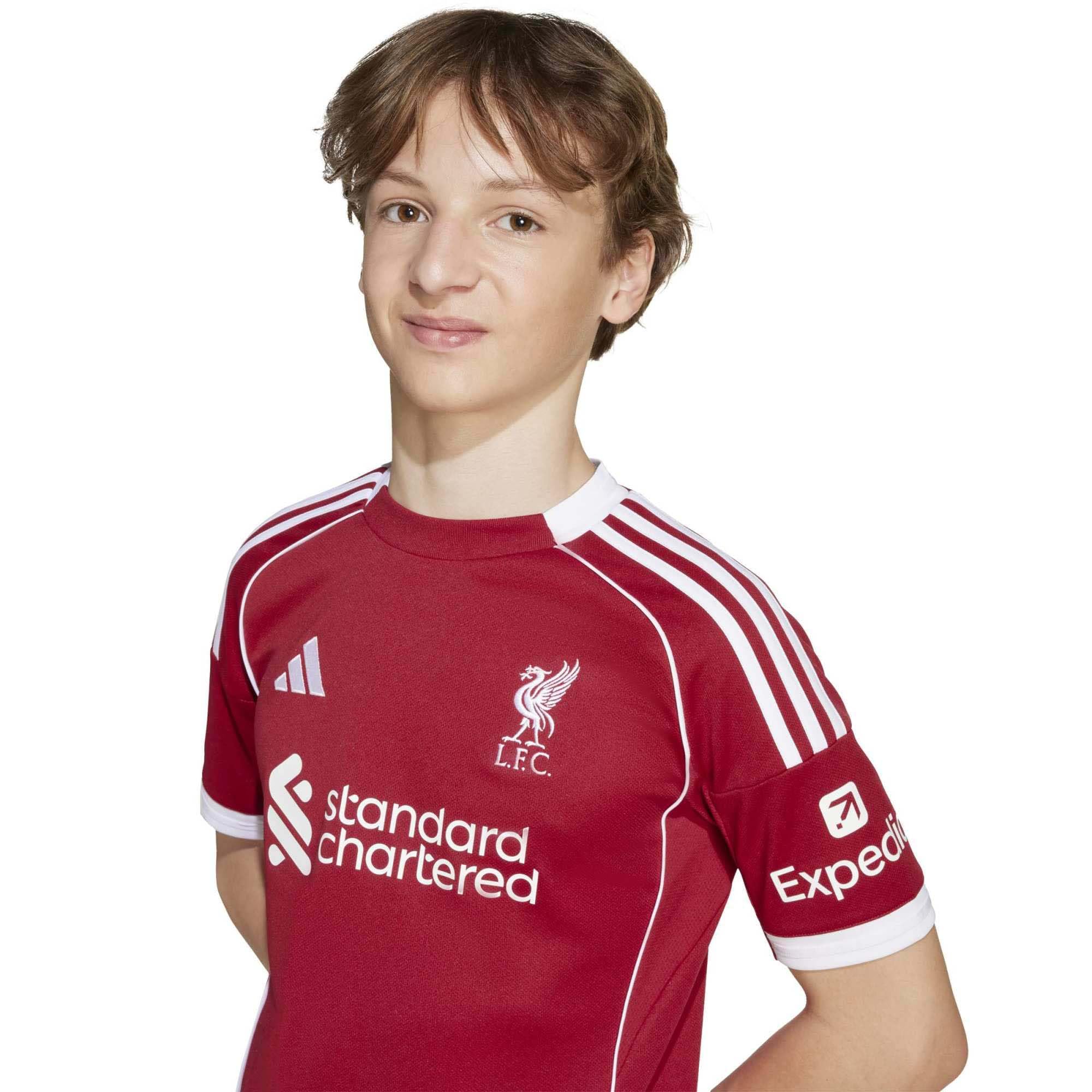 adidas Maglia unisex per bambini del Liverpool FC 25/26