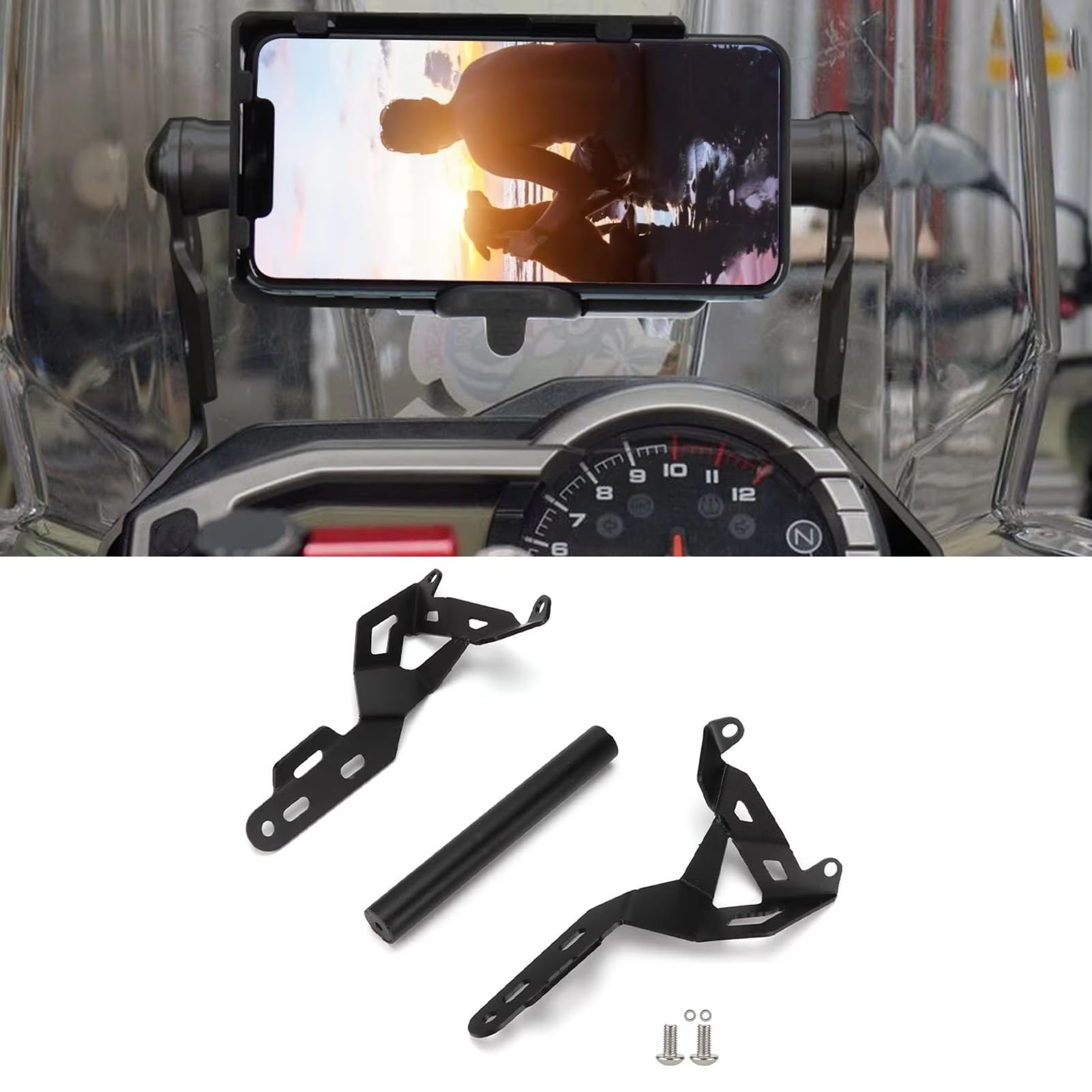 Moto GPS Staffa Navigazione Per Triumph Per Tiger 800 Per XCX Per XRX 2015 2016 2017 Moto Supporto Del Telefono GPS Stand Bar Accessori Supporto Per Navigatore GPS Per Moto