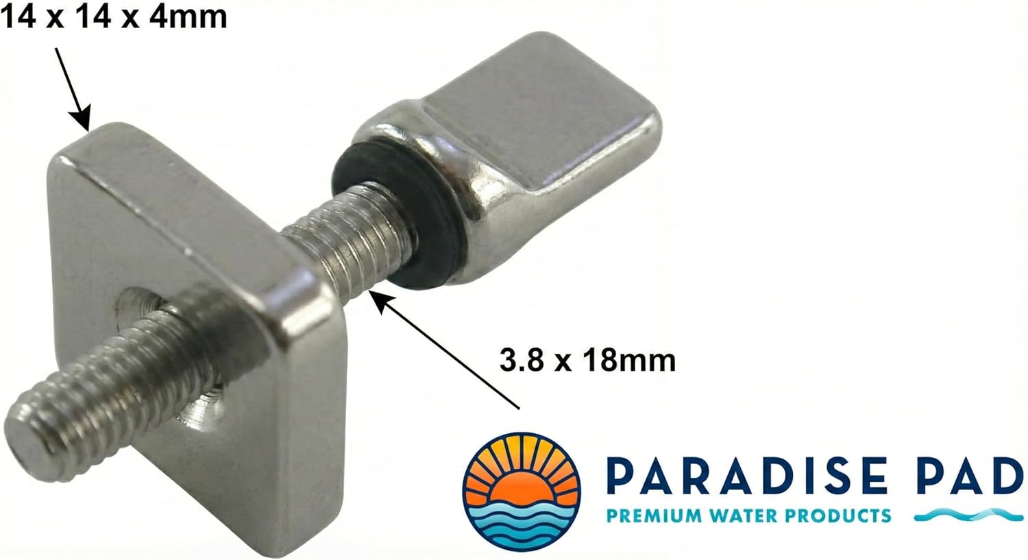 3" US Box Soft Flex Fin for Sup Paddleboard Longboard Safety Flex Soft 3" for SUP Longboard Paddleboard airSUP (Tool Free Screw Included) (Black) Great River Fin.