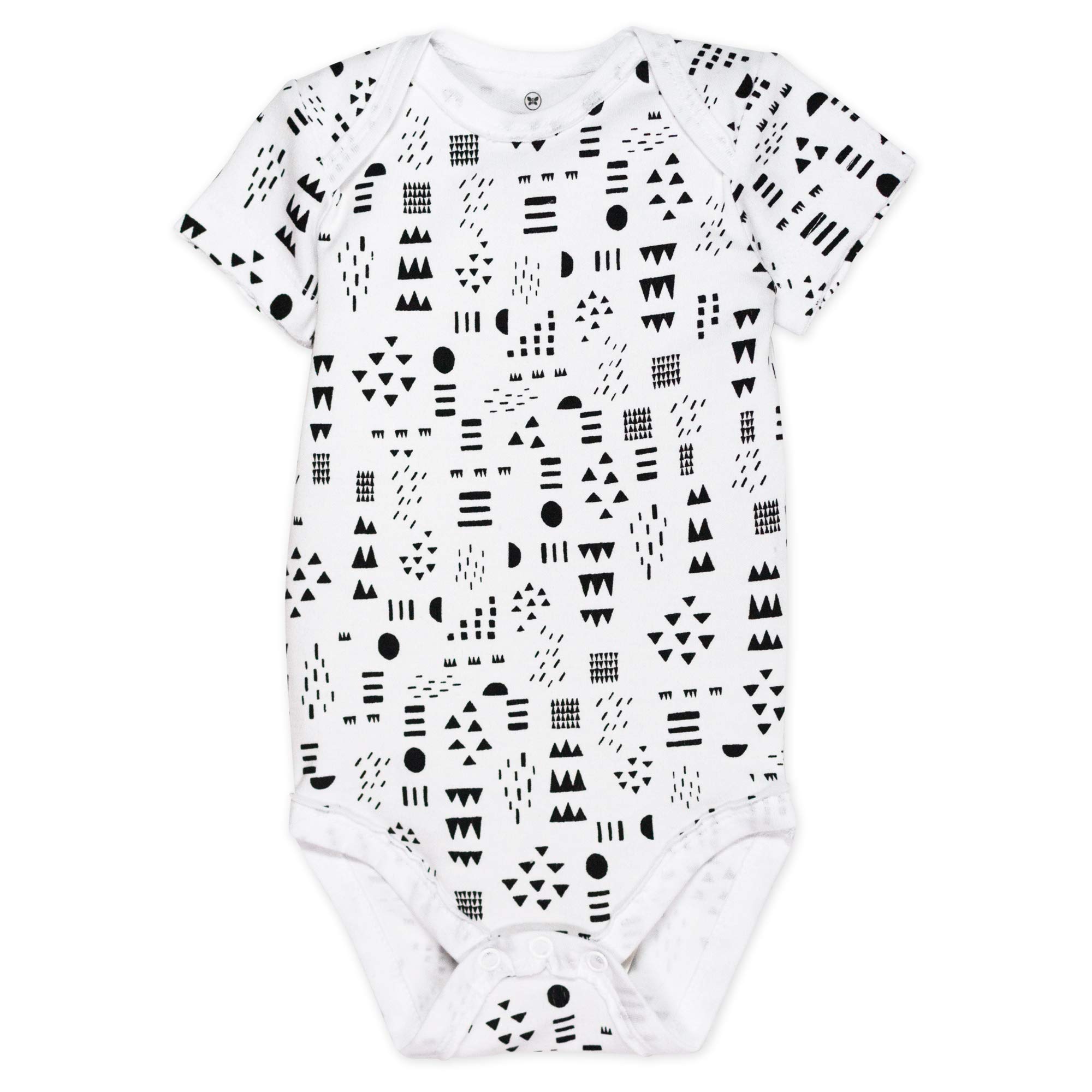 The Honest Company Unisex Baby 5-Pack Organic Cotton Short Sleeve Bodysuits Hemd