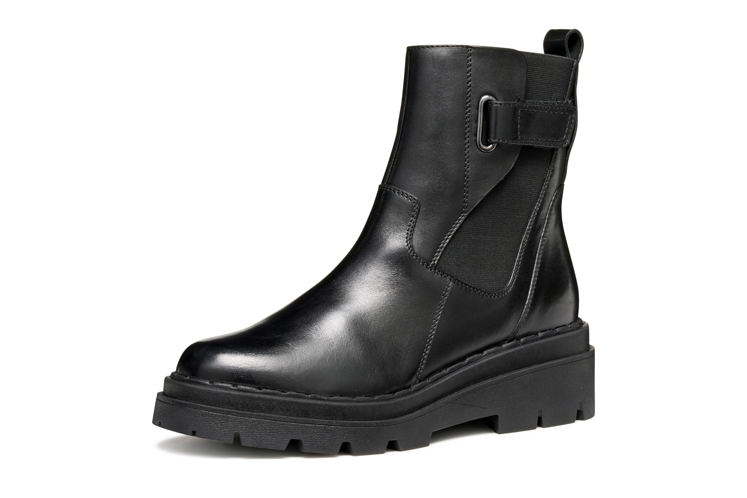 Geox Womens Dfelleny Ankle Boot, Black, 2.5 UK