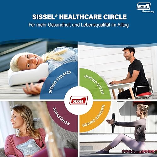 Miniatura 8 de SISSEL Classic Plus - Almohada cervical ortopédica, ajustable en altura, ergonómica, sistema de ventilación, espuma de poliuretano, ideal para dolor