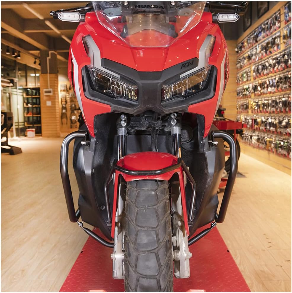 FATExpress Motorcycle Lower Engine Guard Highway Crash Bar Bumper Frame Falling Protector for H.onda ADV 150 ADV150 ADV-150 Accessories Parts 2018 2019 2020 2021 2022 2023