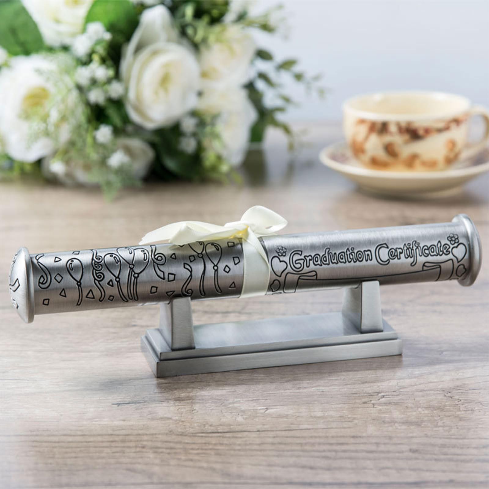 Heirlooms - Cassapanca in metallo, stile retrò, protettiva, per documenti di famiglia, fotografie, oggetti da collezione, per la casa, stile retrò europeo