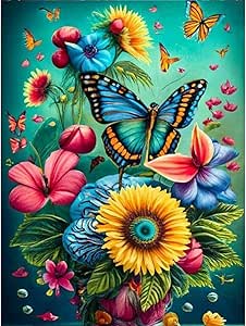 QENSPE 5D Diamond Painting Winter Motiv - Bär Design 30x40 Cm - DIY Diamant Malerei Set