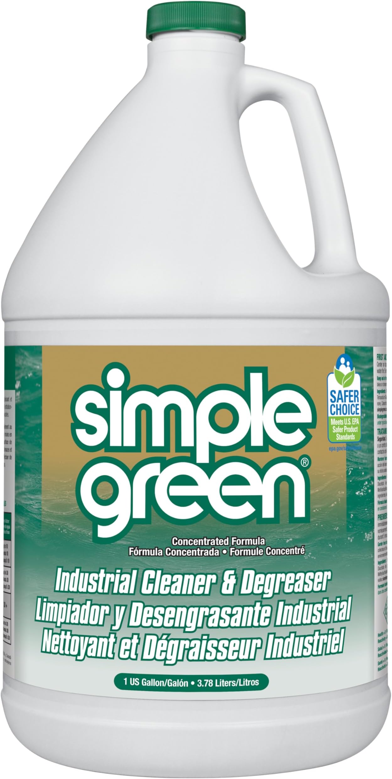 Simple Green Industrial Cleaner and Degreaser, 128 Oz. (13005)