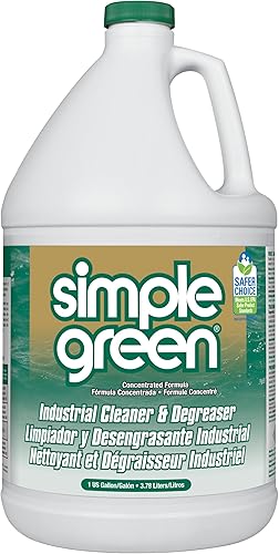Simple Green 13005CT, limpiador y desengrasante industrial concentrado, botella de 1 galón, Blanco, 1