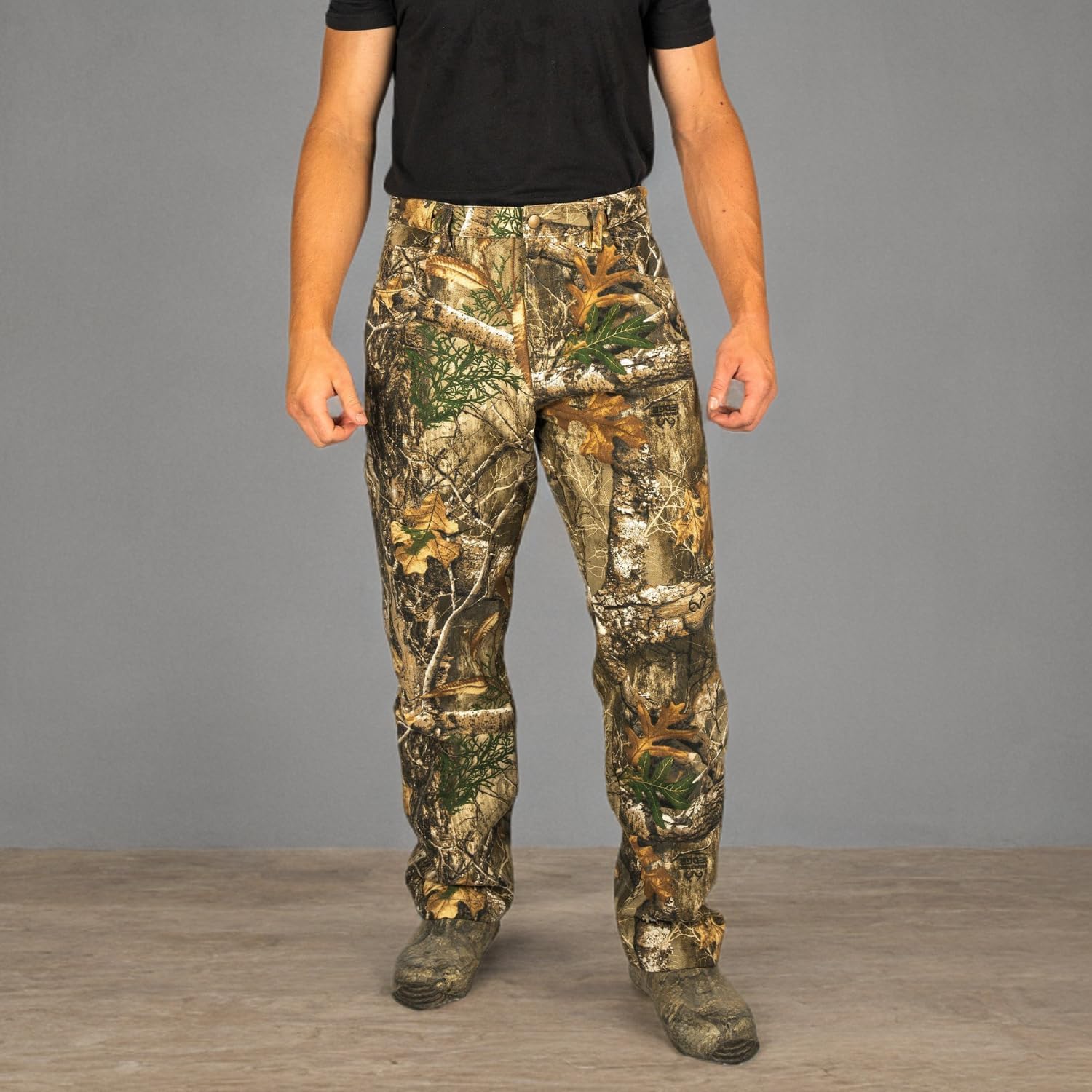 HOT SHOT Men’s Flannel Lined Camo Hunting Pants – Camouflage Outdoor Pants for Men - Image 9