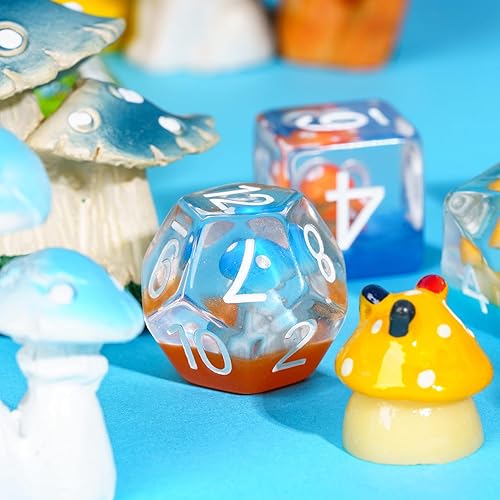 Miniatura 99 de UDIXI - Juego de dados poliédricos DND; juego de dados para Dungeons & Dragons, dados de calavera para DND, RPG, MTG y otros juegos de mesa