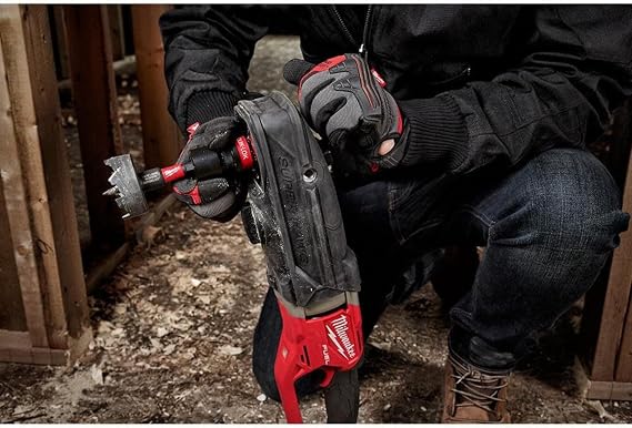 ميلووكي 2811-20 M18 FUEL 18-Volt Brushless GEN 2 SUPER HAWG 7 / 16 in. حفر الزاوية اليمنى (أداة فقط)