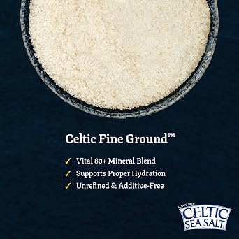 Celtic Sea Salt, Fine Ground, 8 Ounce