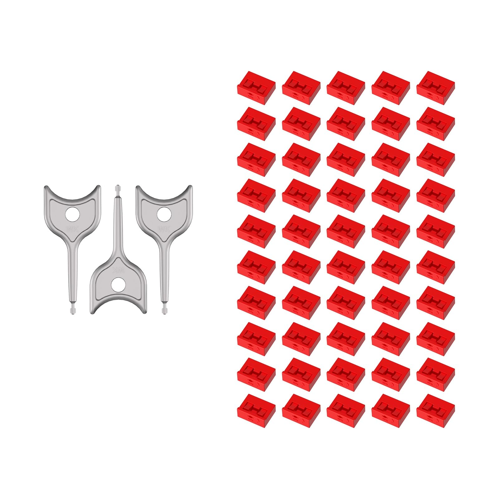 50 bloqueadores de puertos USB-A con 3 teclas, protección de datos extraíble tipo A, escudo resistente al polvo y a la humedad para portátiles, PC, dispositivos de juego y protección contra